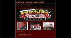 Desktop Screenshot of monstercarwash.com